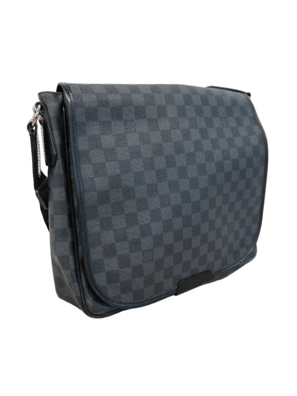 Louis Vuitton Shoulder Bag Damier Graphite Daniel MM Black Gray